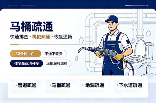 朔州马桶疏通