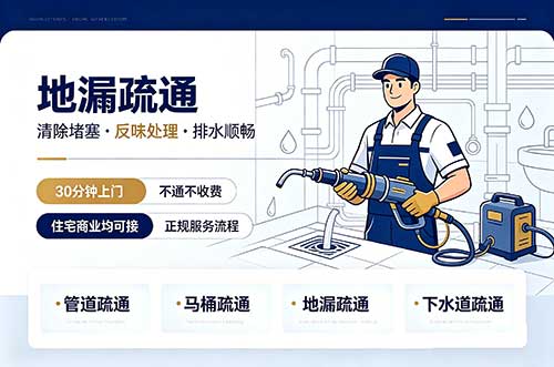 朔州地漏疏通