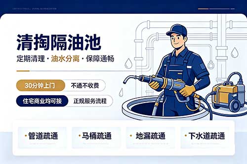朔州清掏隔油池